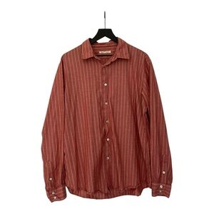 John Varvatos 100% cotton button down shirt